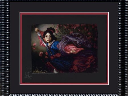 The Elegant Warrior  by Heather Edwards |Signed and Numbered Chiarograph Edition Sale