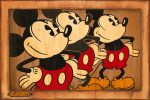 Three Vintage Mickeys  by Trevor Carlton Online