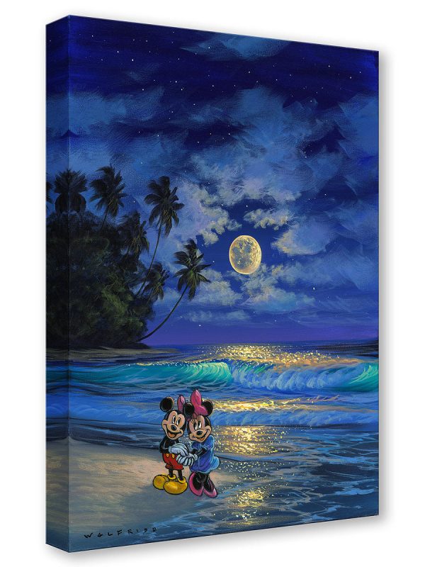 Romance Under the Moonlight  by Walfrido Garcia | Signed and Numbered Edition Hot on Sale