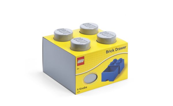 51740 | LEGO® Brick Drawer 4 - M. Stone Grey Online Hot Sale