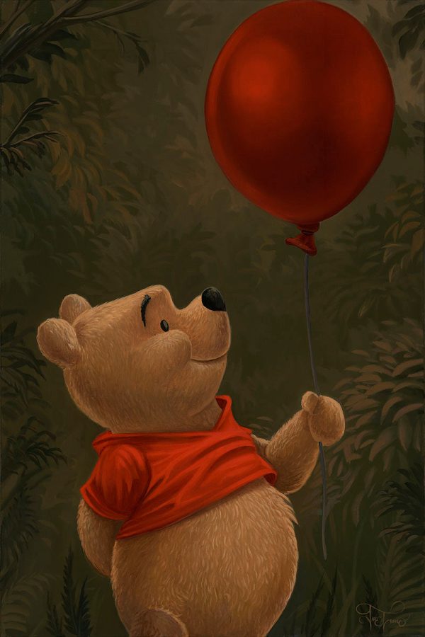 Pooh and His Balloon  by Jared Franco | Signed and Numbered Edition Hot on Sale