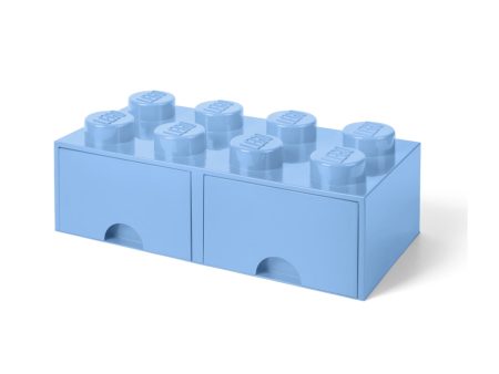 61736 | LEGO® Brick Drawer 8 - Light Royal Blue Fashion