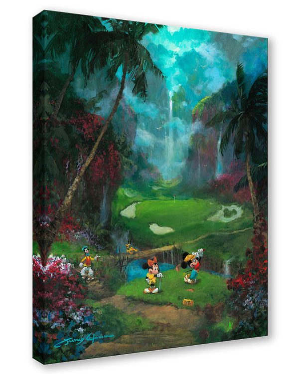 17th Tee in Paradise  by James Coleman | Signed and Numbered Edition For Sale