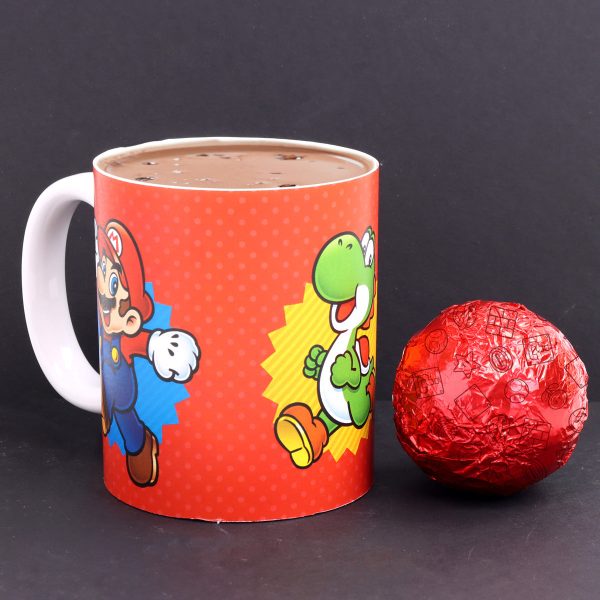 Mario Hot Chocolate BOMB®  Mug 2 Pack Gift Set Sale