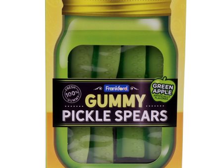 Frankford Giant Gummy Pickle Spears Fashion