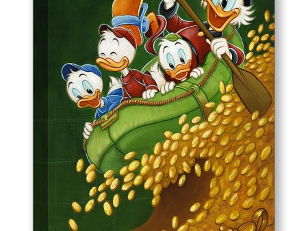 Uncle Scrooge s Wild Ride  by Tim Rogerson | Signed and Numbered Edition For Cheap