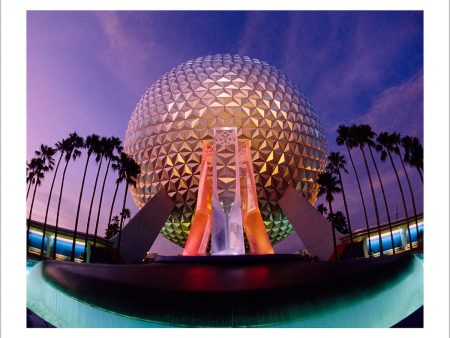 Spaceship Earth at Dusk  from Disney Photo Archives Cheap