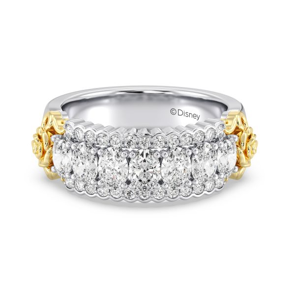 Enchanted Star Lab Grown Diamonds Belle Rose Anniversary Band Online now