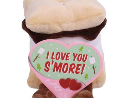 S mores Plush with Heart Box and Gummy Candy For Cheap