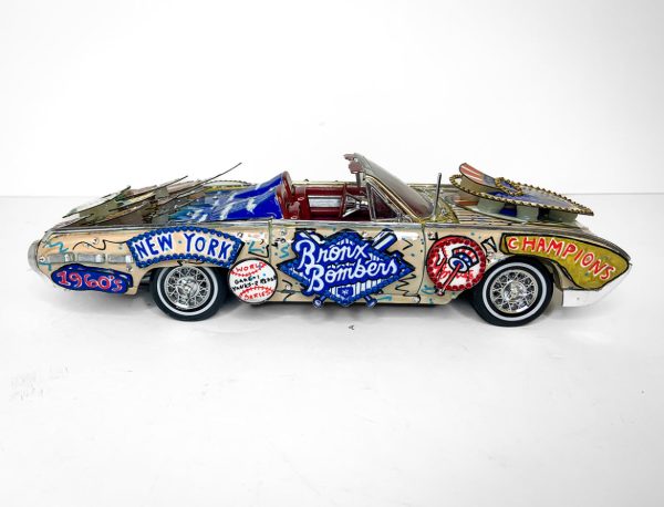 1962 NY Yankees Original 3-D Hand Painted Metal Car Online Sale