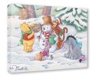 Pooh s Winter Holiday  by Michelle St.Laurent | Signed and Numbered Edition on Sale