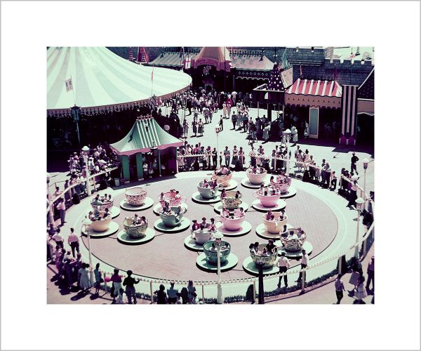 Disneyland Mad Tea Party Color  from Disney Photo Archives Online now