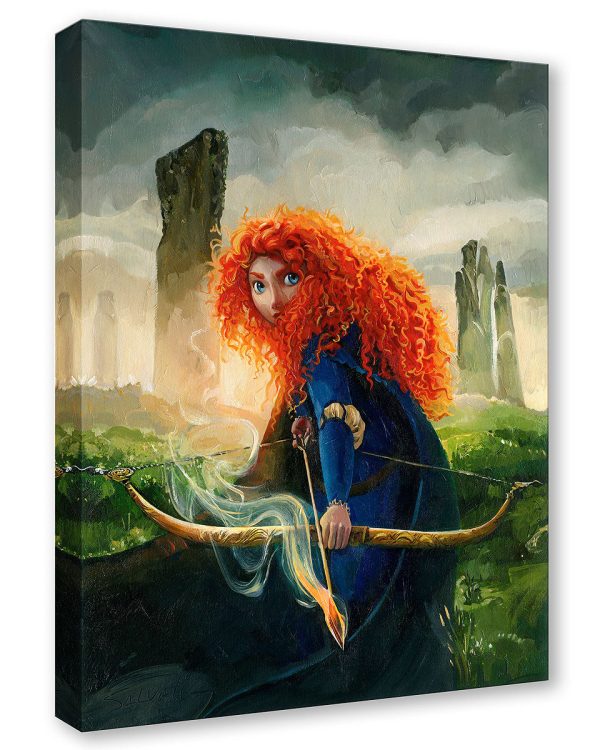 Brave Merida  by Jim Salvati | Signed and Numbered Edition For Cheap