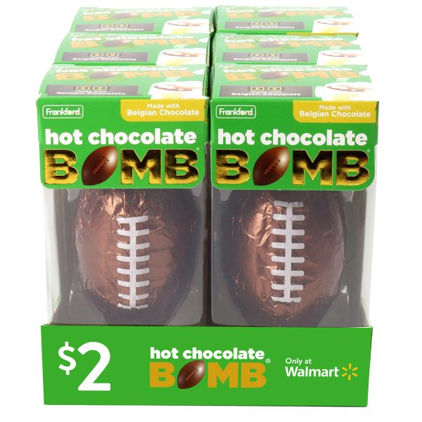 Frankford Candy Football Hot Chocolate BOMB®, 10 Pack Online