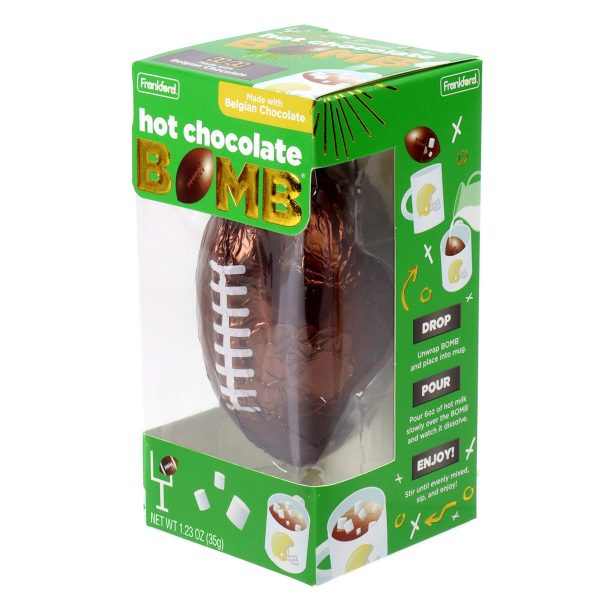 Frankford Candy Football Hot Chocolate BOMB®, 10 Pack Online