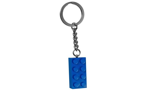 850152 | LEGO® Iconic Key Chain 2x4 Stud Blue For Discount