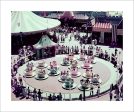 Disneyland Mad Tea Party Color  from Disney Photo Archives Online now