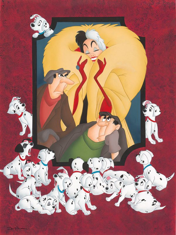 Cruella and Company  by Don  Ducky  Williams | Signed and Numbered Edition Cheap