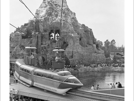 Disneyland Matterhorn, Skyway, Monorail & Submarines  from Disney Photo Archives Fashion