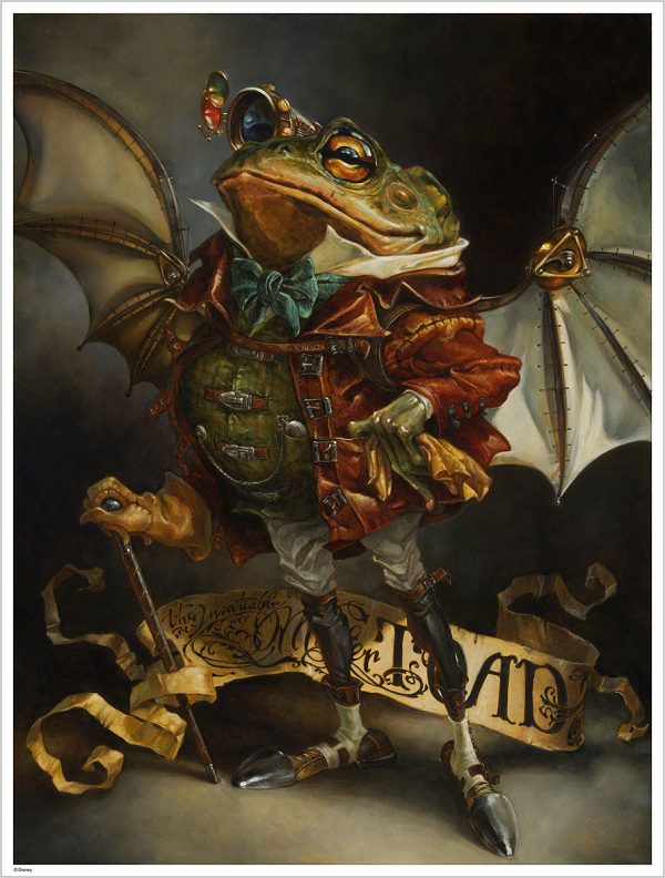 The Insatiable Mr. Toad  by Heather Edwards |Lithograph Sale