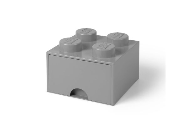 51740 | LEGO® Brick Drawer 4 - M. Stone Grey Online Hot Sale