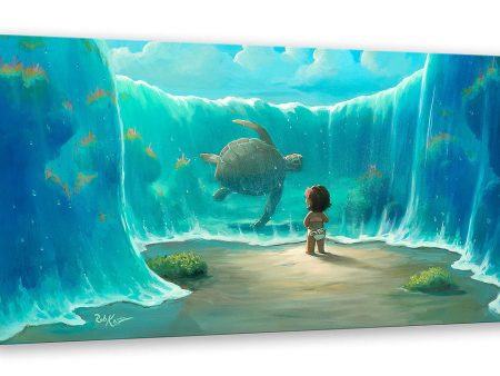 Moana’s New Friend  by Rob Kaz | Signed and Numbered Edition Online