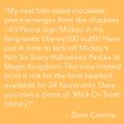 Mick Or Treat  by Dom Corona | Time-Limited Release For Sale