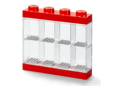 50001 | LEGO® Minifig. Display Case 8 - Red Online now