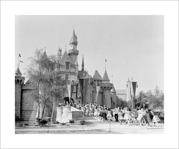 Disneyland Sleeping Beauty Castle  from Disney Photo Archives Hot on Sale