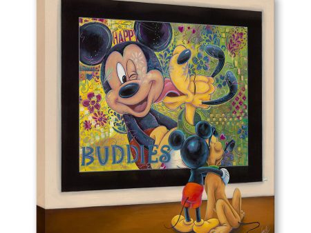 Buddies  by Denyse Klette | Signed and Numbered Edition For Sale