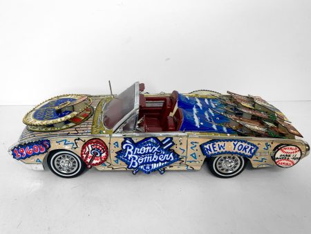 1962 NY Yankees Original 3-D Hand Painted Metal Car Online Sale