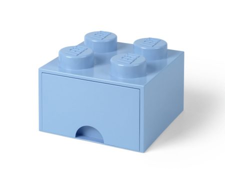 51736 | LEGO® Brick Drawer 4 - Light Royal Blue Online Sale