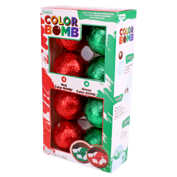 Frankford 8 Pack Color Hot Chocolate BOMB® Gift Set Online Sale