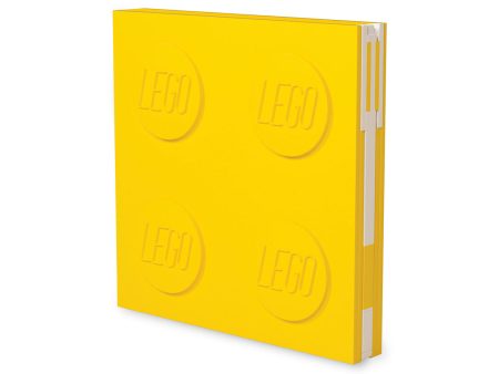 IQ52441 | LEGO® Locking Notebook with Gel Pen - Yellow Online