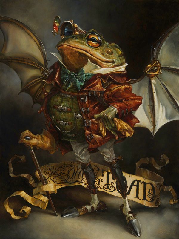 The Insatiable Mr. Toad  by Heather Edwards | Premiere Signed and Numbered Edition Hot on Sale