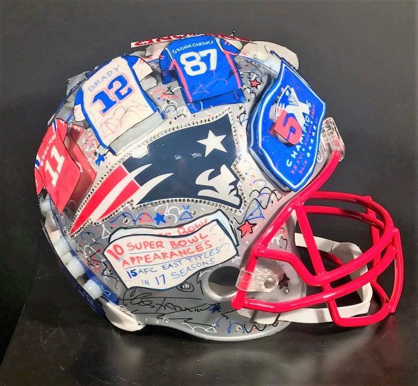 New England Patriots Full Size Helmet Supply