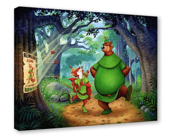 Stroll Through Sherwood Forest  by Tim Rogerson | Signed and Numbered Edition Online now