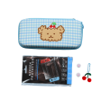 Bear Blue Gingham Pouch - Switch Discount