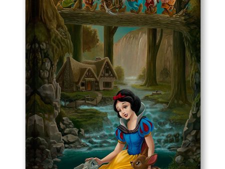 Snow White s Sanctuary  by Jared Franco | Signed and Numbered Edition on Sale