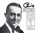 BEIDERBECKE,BIX - BIX RESTORED VOL.3 (CD) Sale