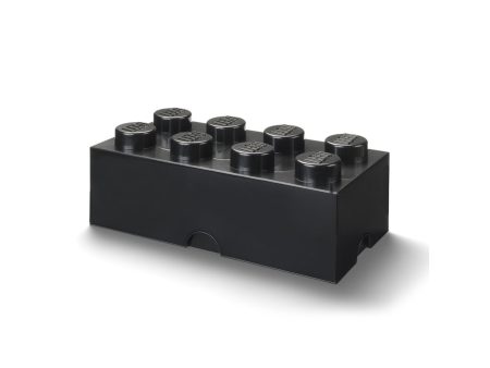 41733 | LEGO® Storage Brick 8 - Black Online Hot Sale