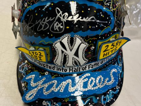 NY Yankees Reggie Jackson Signed Full size Batting Helmet Cheap