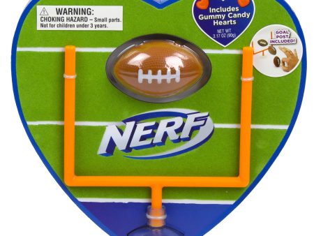 Nerf Football Heart Box with Gummies Fashion