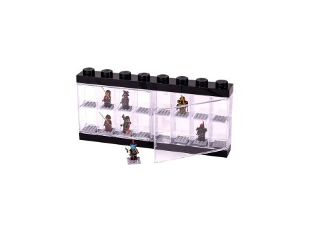 60003 | LEGO® Minifig. Display Case 16 - Black Online Hot Sale