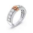 Enchanted Star Lab Grown Diamonds Belle Rose Anniversary Band Online Sale