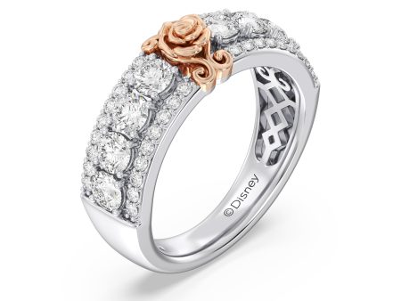 Enchanted Star Lab Grown Diamonds Belle Rose Anniversary Band Online Sale