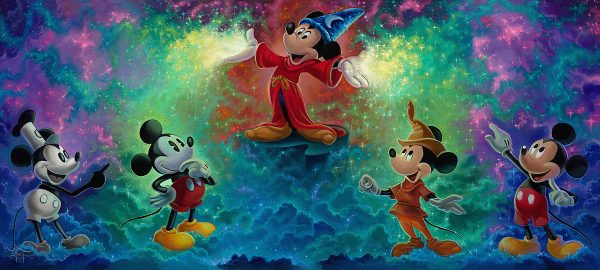 Mickey s Colorful History  by Jared Franco on Sale