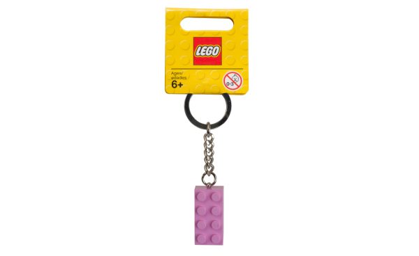 852273 | LEGO® Iconic Key Chain 2x4 Stud Pink Sale