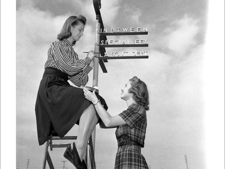 Dopey Drive Sign Painters  from Disney Photo Archives on Sale