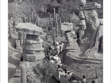 Disneyland Mine Train - Balancing Rock Canyon  from Disney Photo Archives Supply